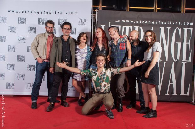 L'équipe du film réunie à L'Etrange Festival le jeudi 8 septembre 2016