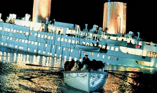 Une scène du naufrage (Titanic - 1998)