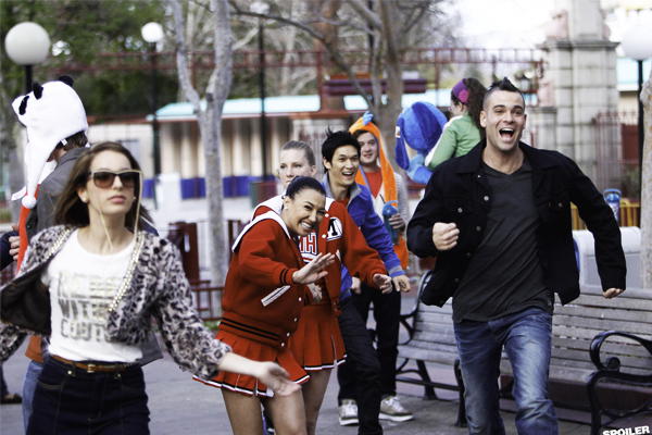 Glee S03E15 Big Brother Senior Ditch Day