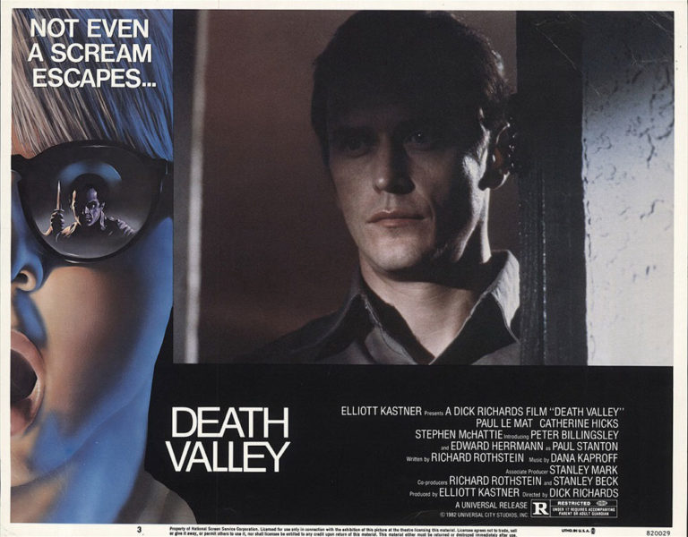 La Vallée De La Mort Film Test Blu-ray : La vallée de la mort | Critique Film