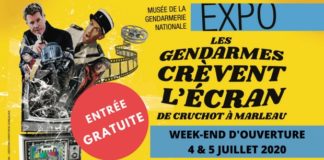Exposition « Les Gendarmes crèvent l’écran » à Melun jusqu’en février 2021