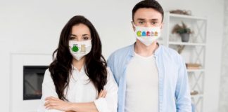 Masques avec des dessins de vos séries préférées : où les trouver