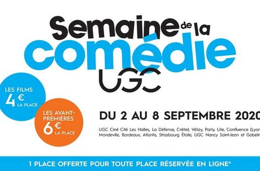 Semaine de la comédie UGC 2020 : seize comédies à partir de 4 € la séance