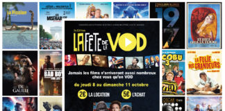 Du 8 au 11 octobre 2020, c’est la Fête de la VOD ! 2€ la location