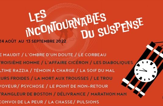 Les Incontournables du suspense au Nouvel Odéon jusqu’au 13 septembre 2022