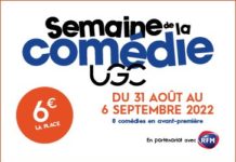 Semaine de la comédie UGC 2022 : huit comédies à 6 € la séance