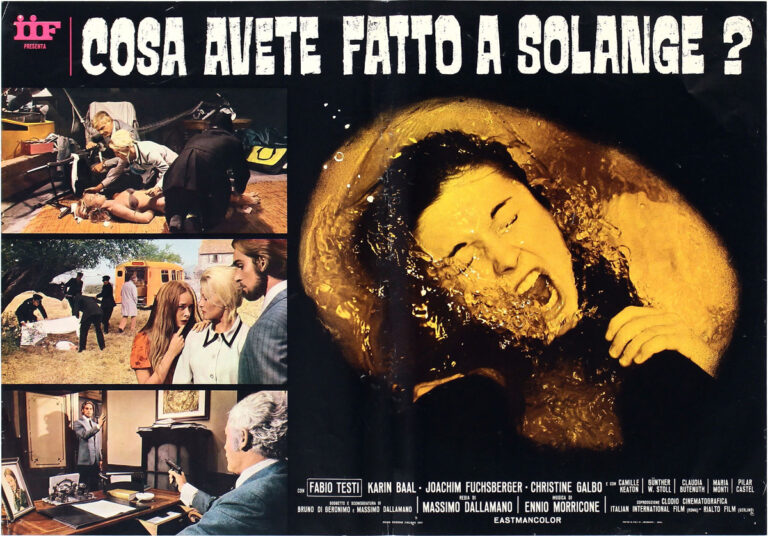 Test Blu-ray : Mais qu'avez-vous fait à Solange ? - Critique Film