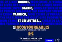 Les Incontournables UGC 2024 : 25 films à 5€ la place