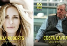 César 2025 : Julia Roberts et Costa-Gavras César d’honneur