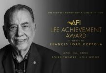 Francis Ford Coppola lauréat de l’AFI Life Achievement Award 2025