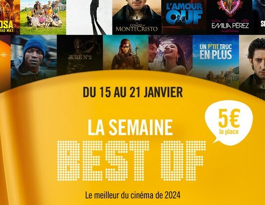 Pathé Best of 2025 : 16 films à 5 € la place