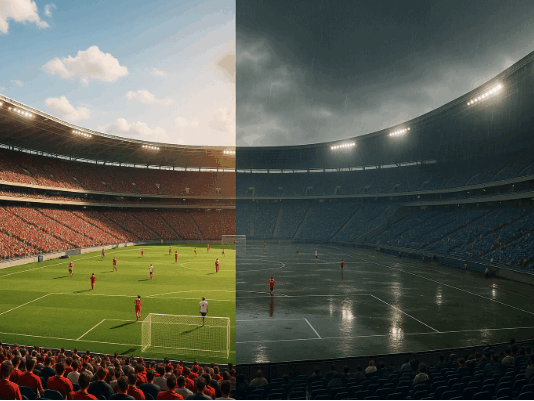 Quand Mère Nature Prend le Contrôle du Terrain de Jeu