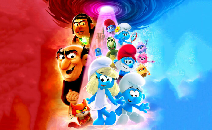 Les-Schtroumpfs-le-Film-Bannière