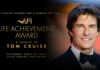 Tom Cruise lauréat de l’AFI Life Achievement Award 2027